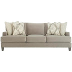 Mila Fabric Sofa - Grey